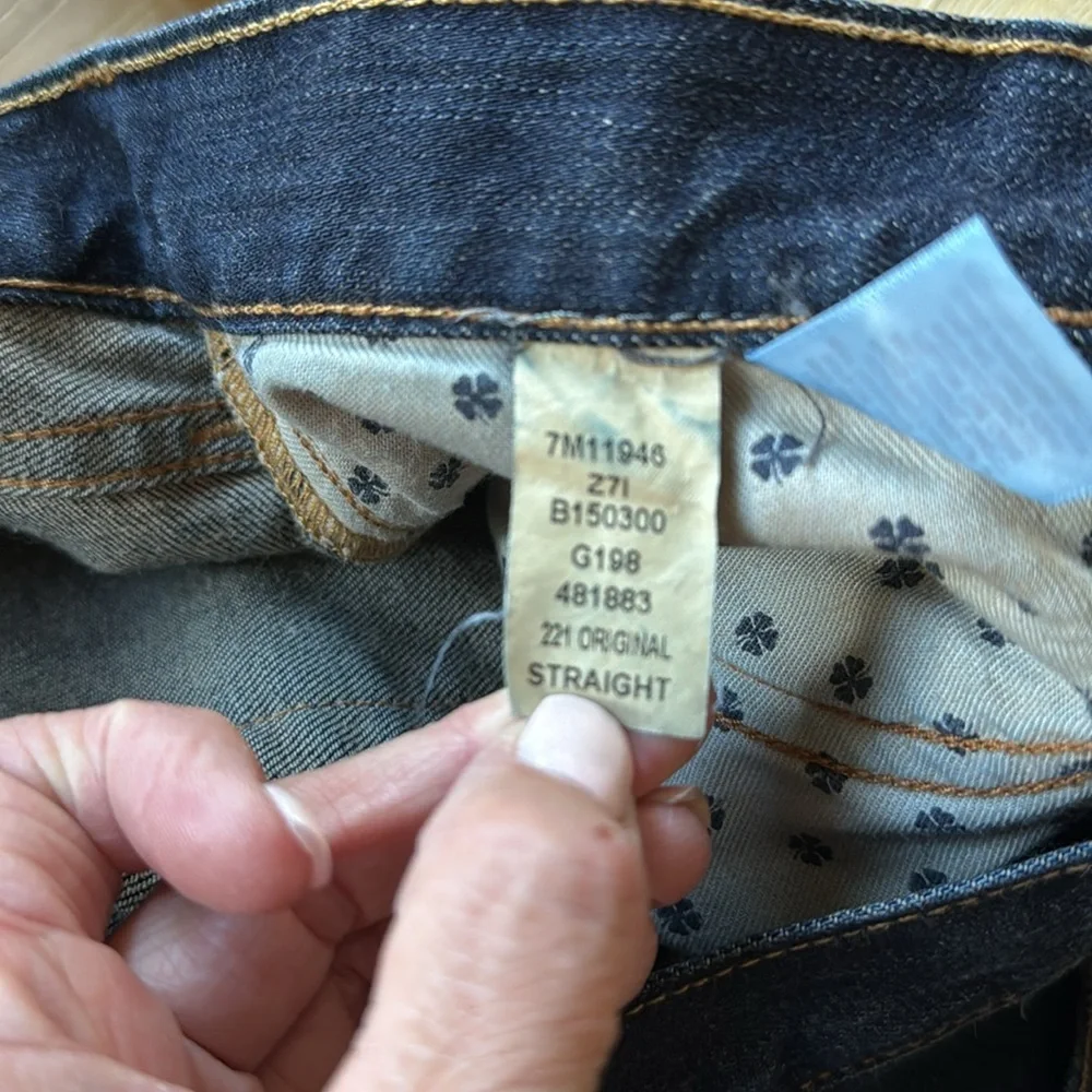 Mens Lucky Brand jeans 221 original 29/32 straight leg denim cowboy classic - Picture 10 of 11